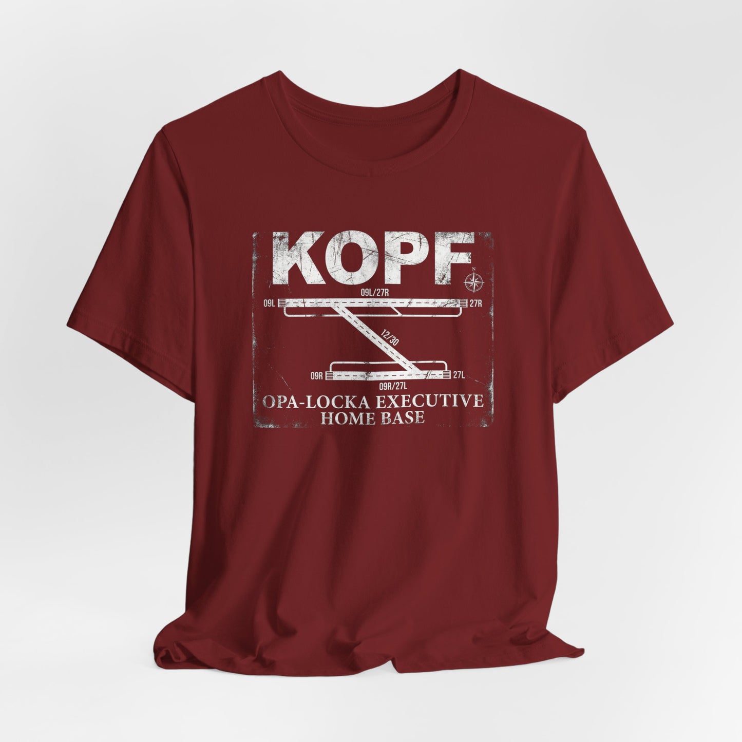 KOPF Opa-Locka Executive Airport Runway Diagram - Aviation T-Shirt
