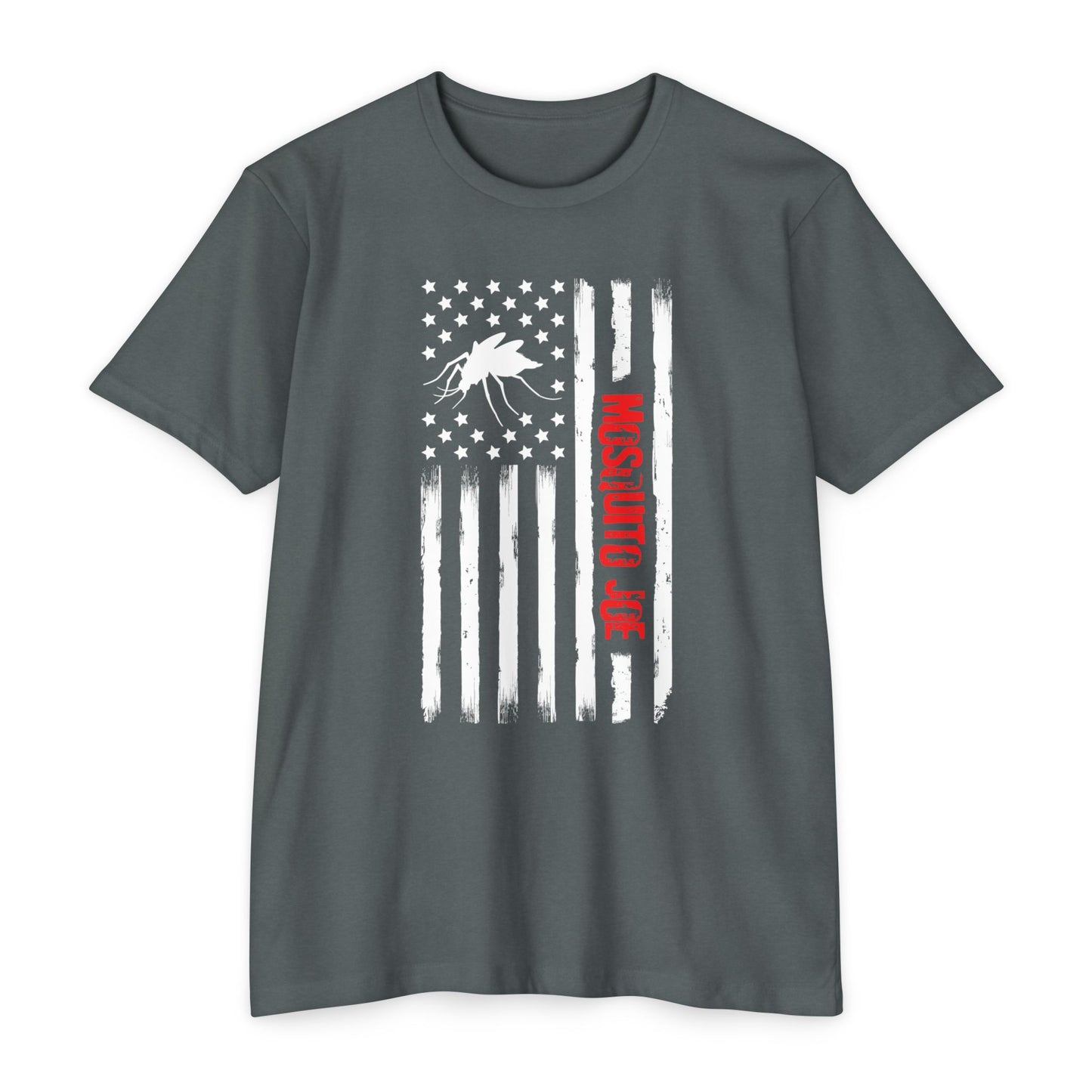 Mosquito Control T-shirt - American Flag Design