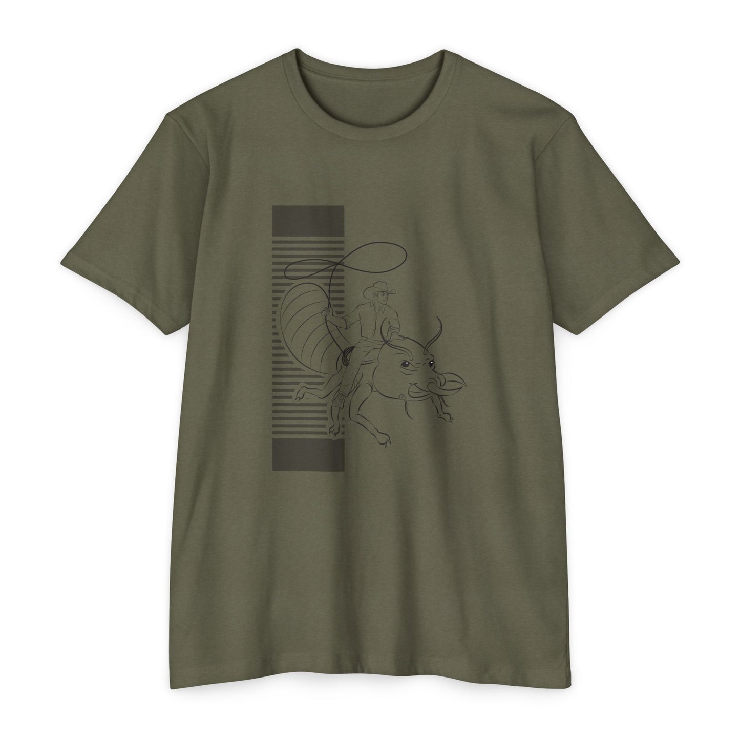 T-shirt Termite Wrangler Cowboy Rodeo Funny Graphic Tee