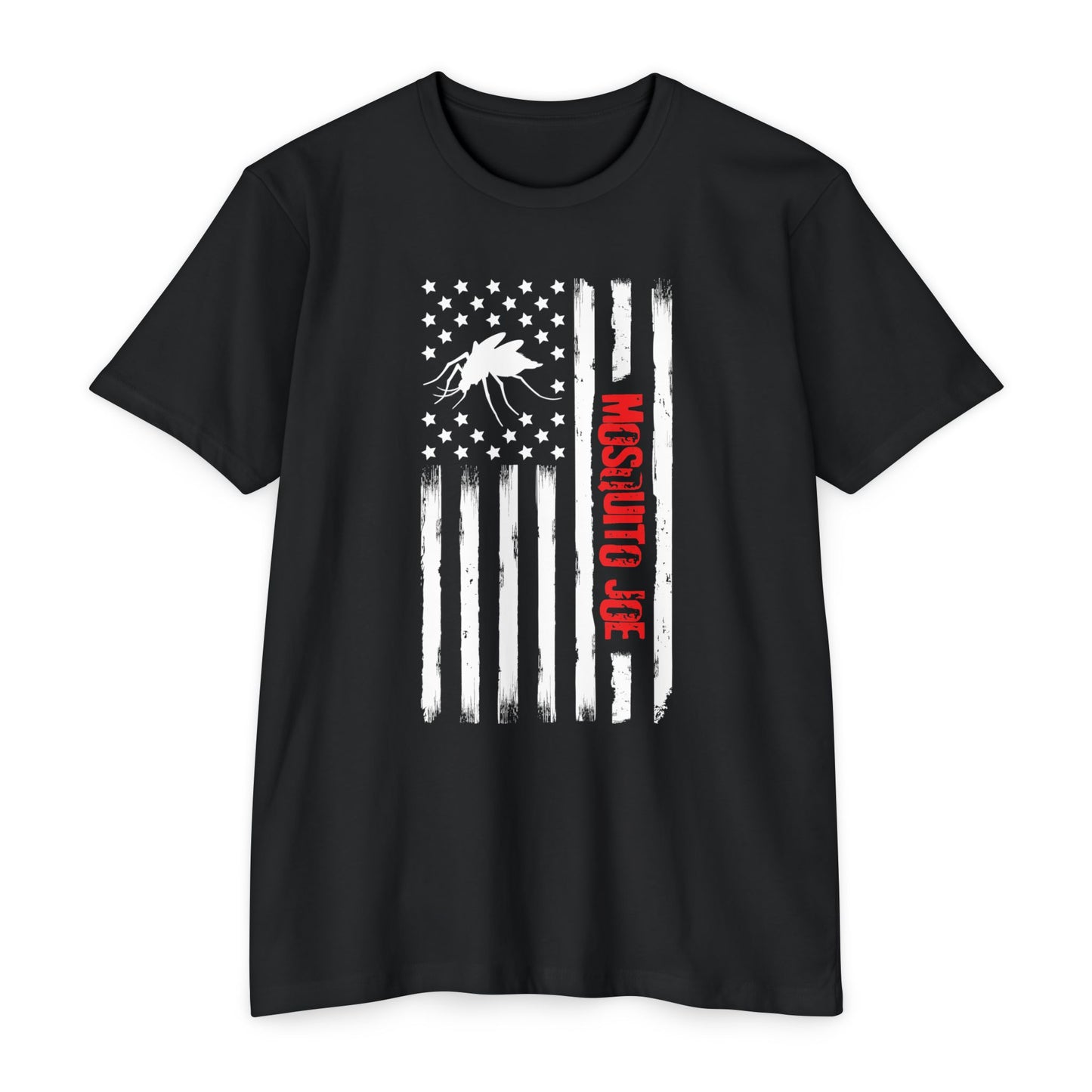 Mosquito Control T-shirt - American Flag Design