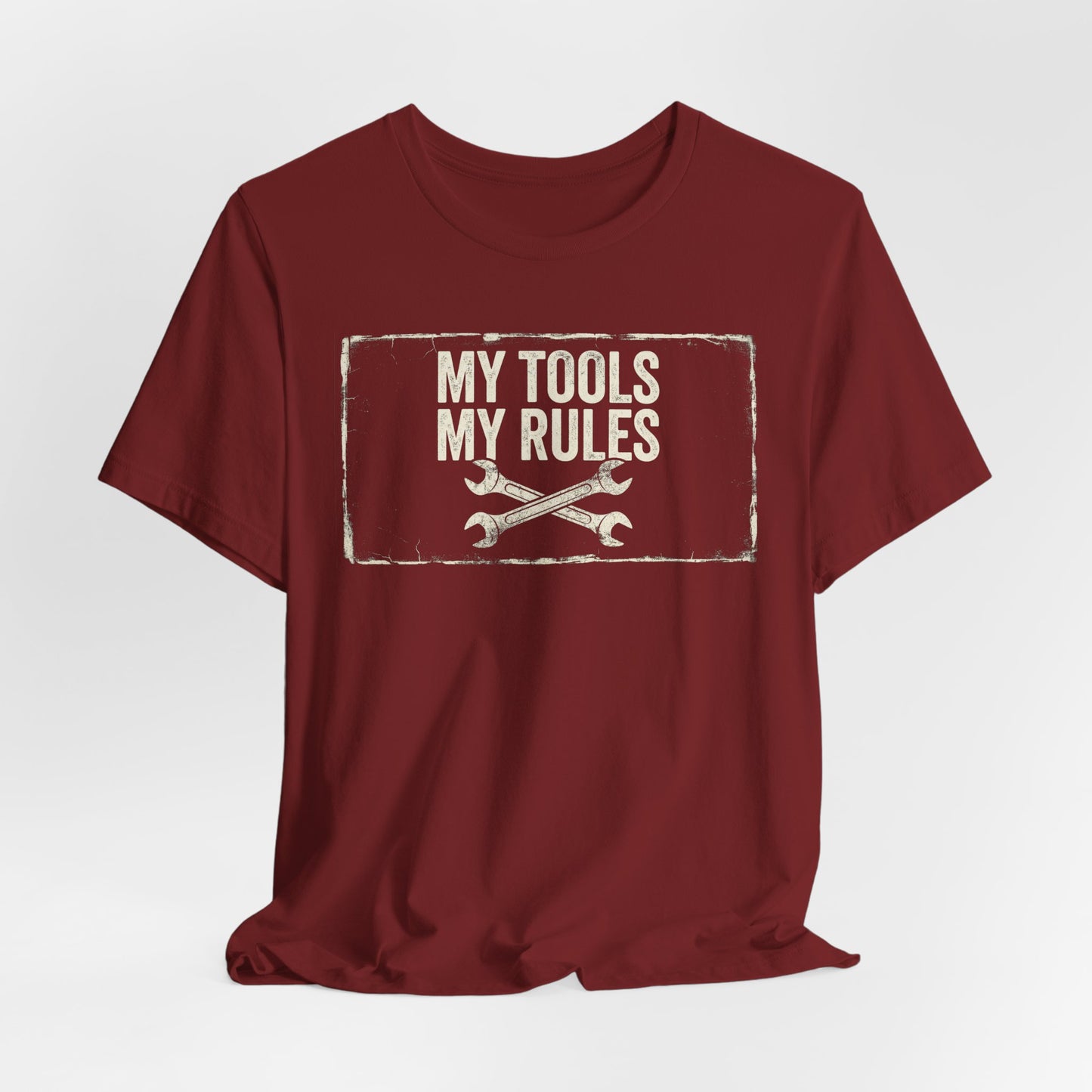 My Tools My Rules - Funny Mechanic Graphic Tee