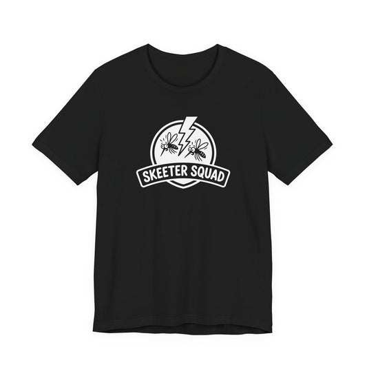 Skeeter Squad - Funny Mosquito Killer Crew Graphic Tee