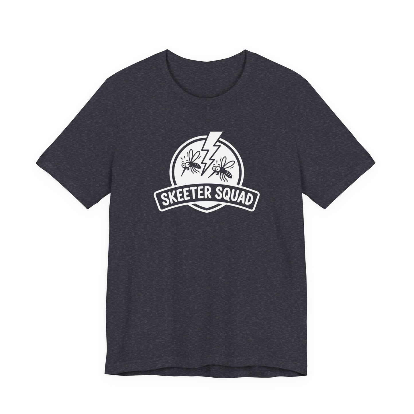 Skeeter Squad - Funny Mosquito Killer Crew Graphic Tee
