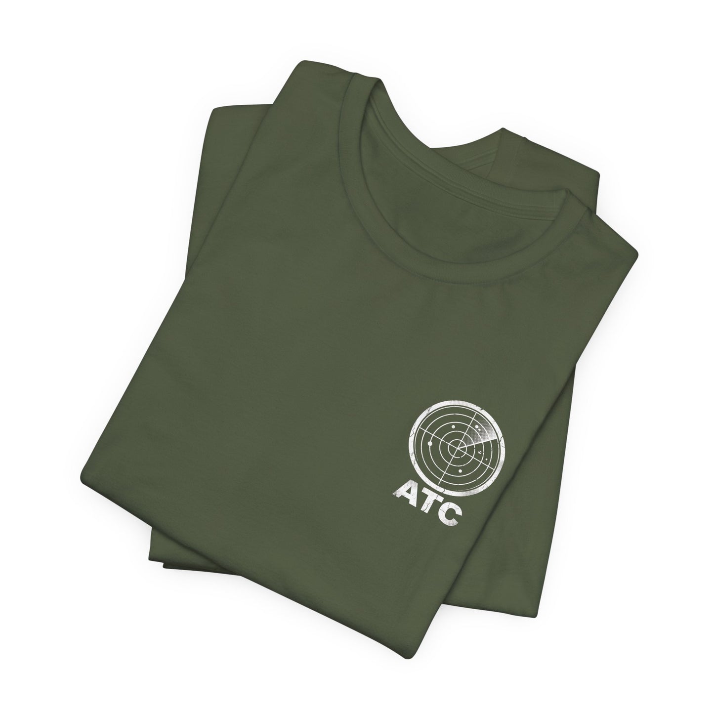 Tower Authority - Air Traffic Controller Front & Back Graphic Tee