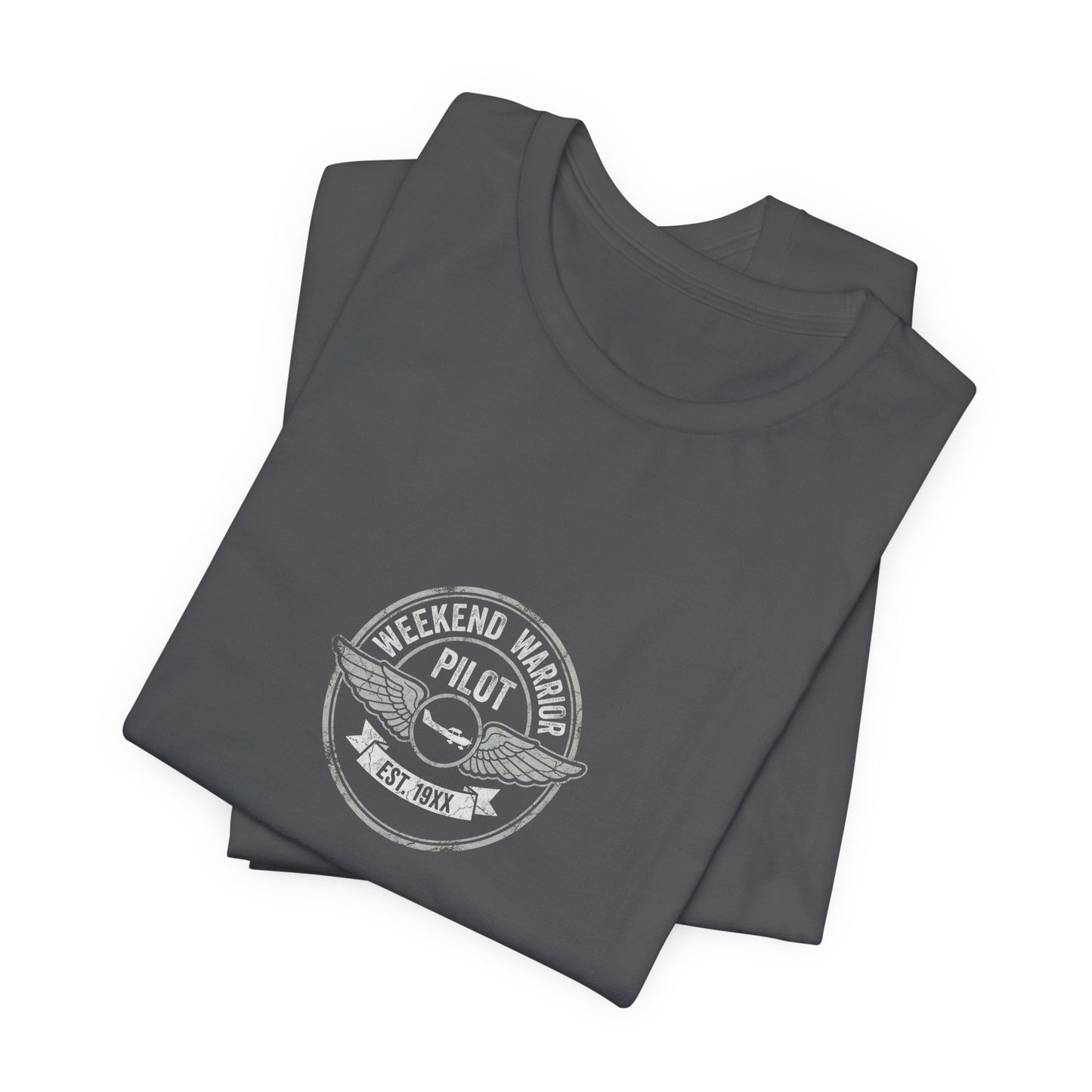 Weekend Warrior Pilot - Aviation Graphic Tee for GA Pilots