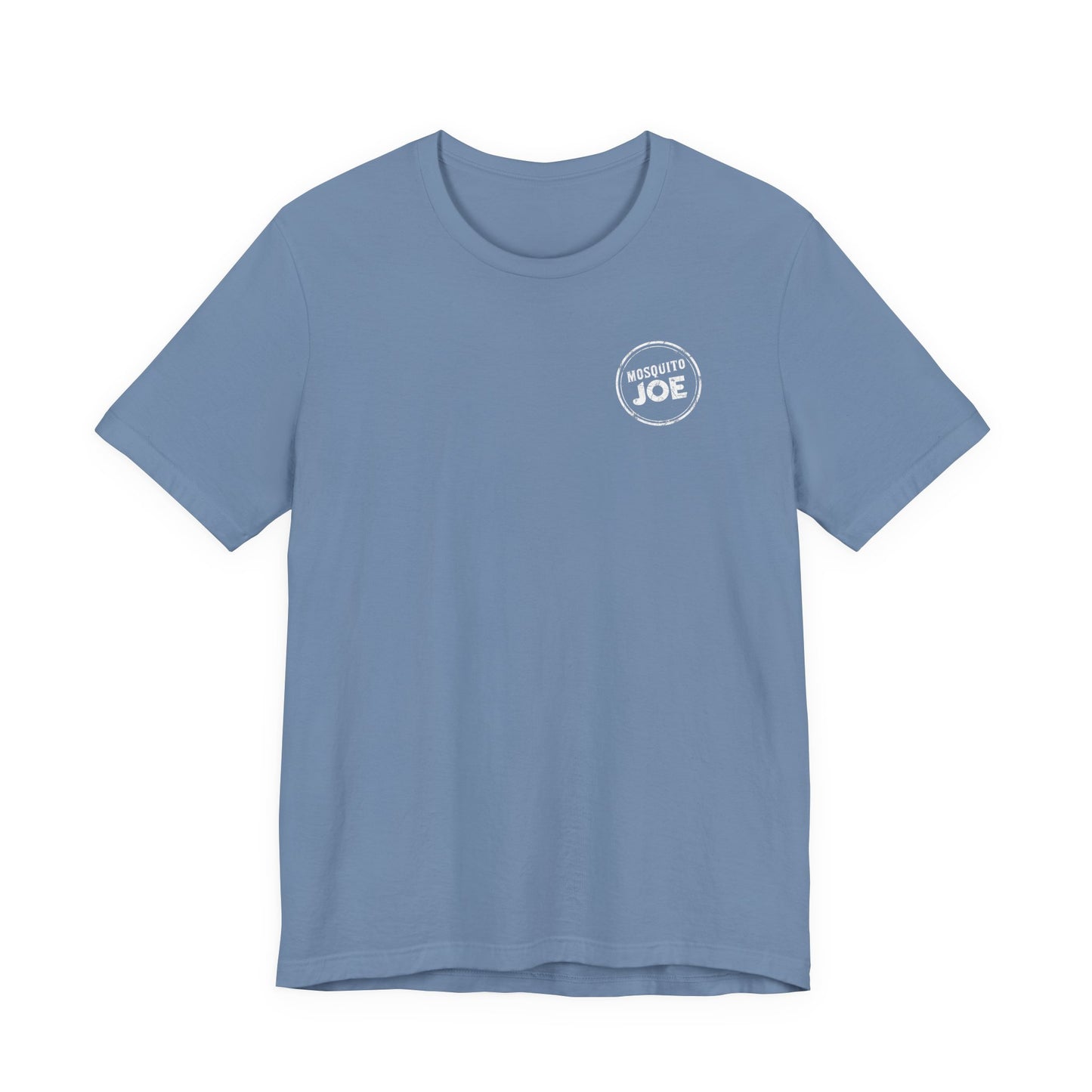 Mosquito Joe Distressed Logo - Front & Back Crew T-Shirt