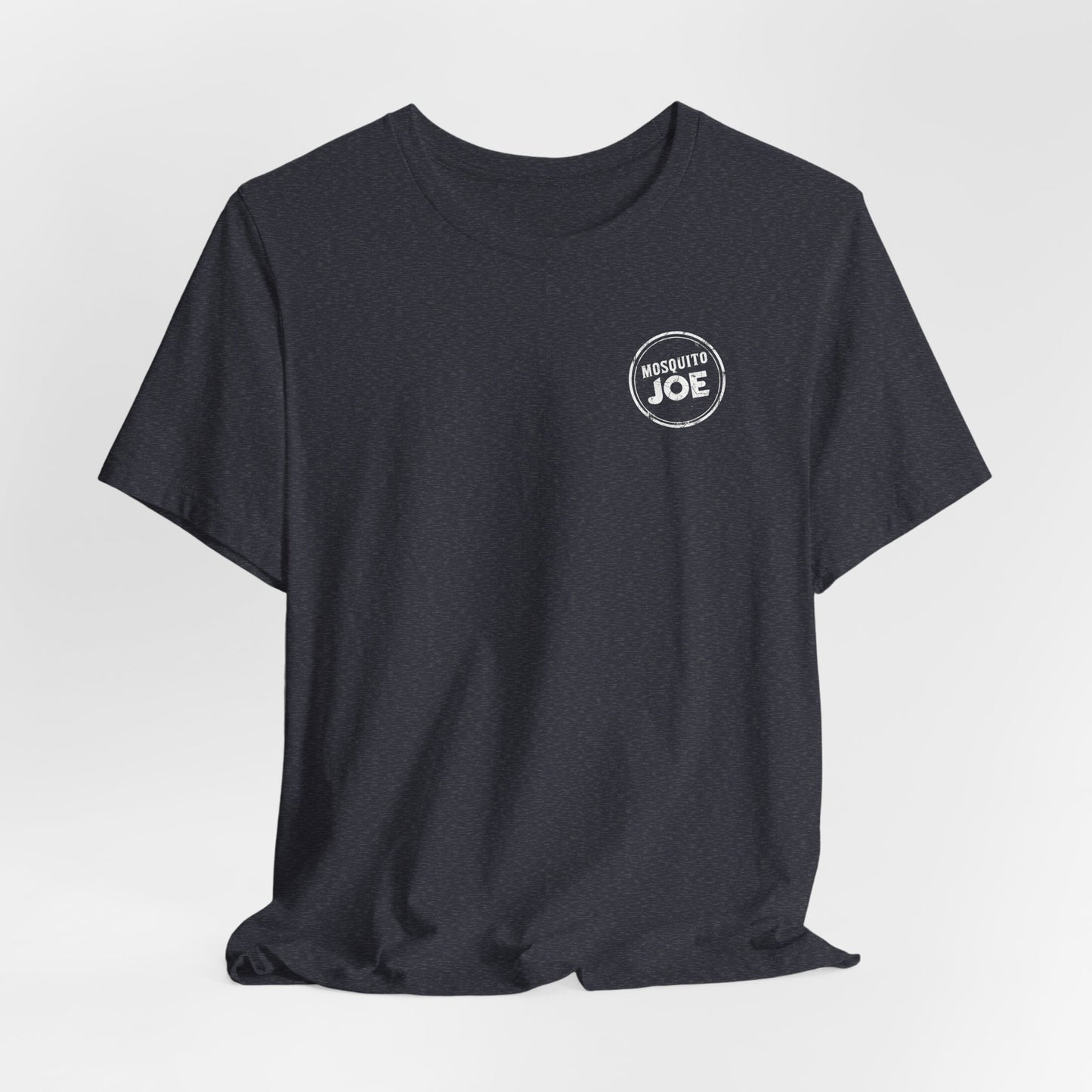Mosquito Joe Distressed Logo - Front & Back Crew T-Shirt