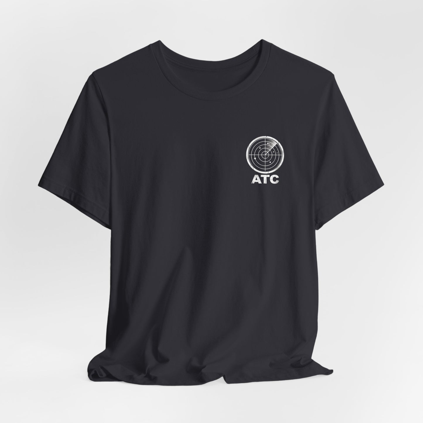 Tower Authority - Air Traffic Controller Front & Back Graphic Tee
