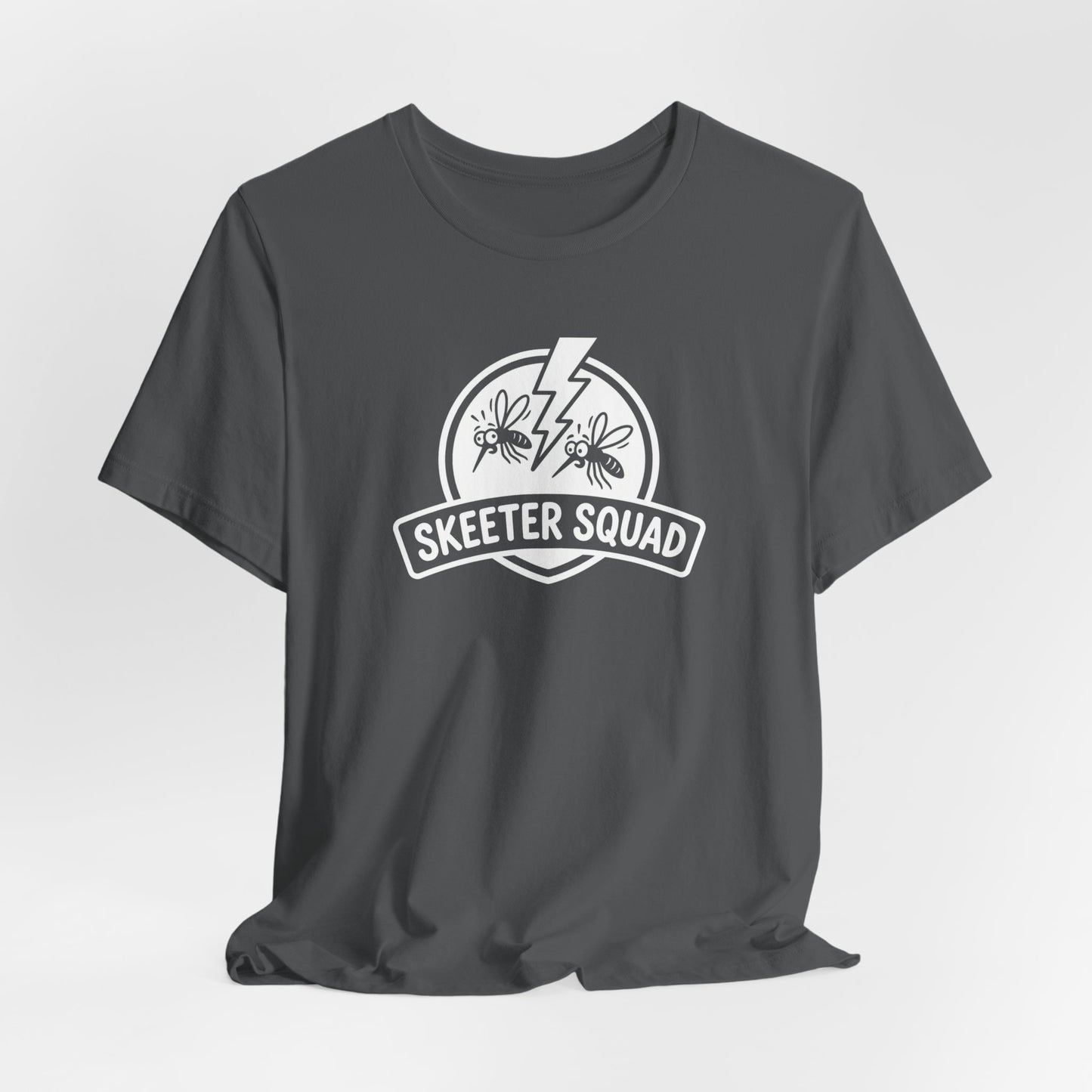 Skeeter Squad - Funny Mosquito Killer Crew Graphic Tee