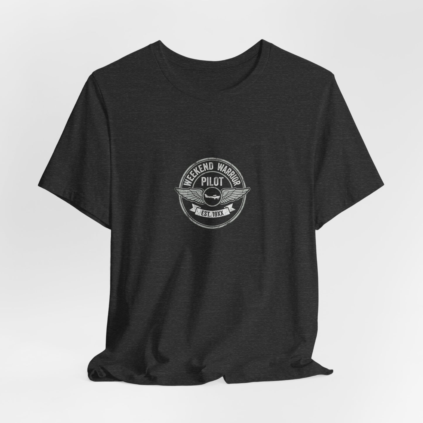 Weekend Warrior Pilot - Aviation Graphic Tee for GA Pilots