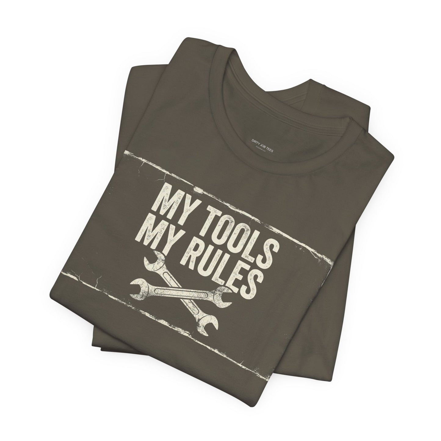 My Tools My Rules - Funny Mechanic Graphic Tee