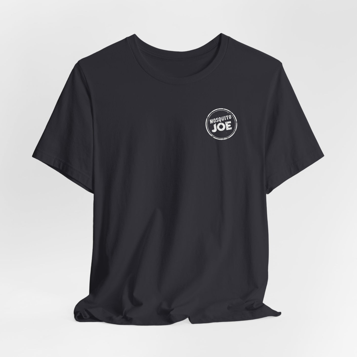 Mosquito Joe Distressed Logo - Front & Back Crew T-Shirt