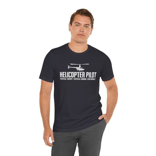 Helicopter Pilot Vertical Takeoff - Funny Helicopter T-Shirt