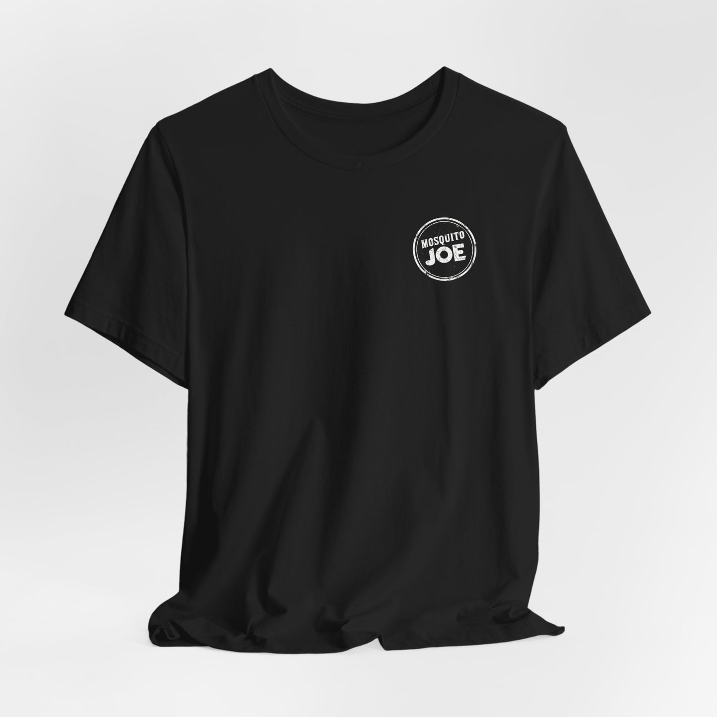 Mosquito Joe Distressed Logo - Front & Back Crew T-Shirt