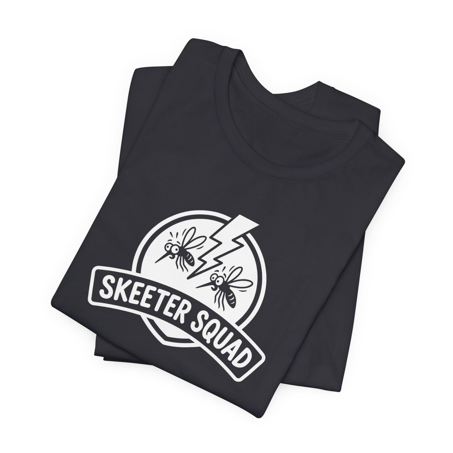 Skeeter Squad - Funny Mosquito Killer Crew Graphic Tee
