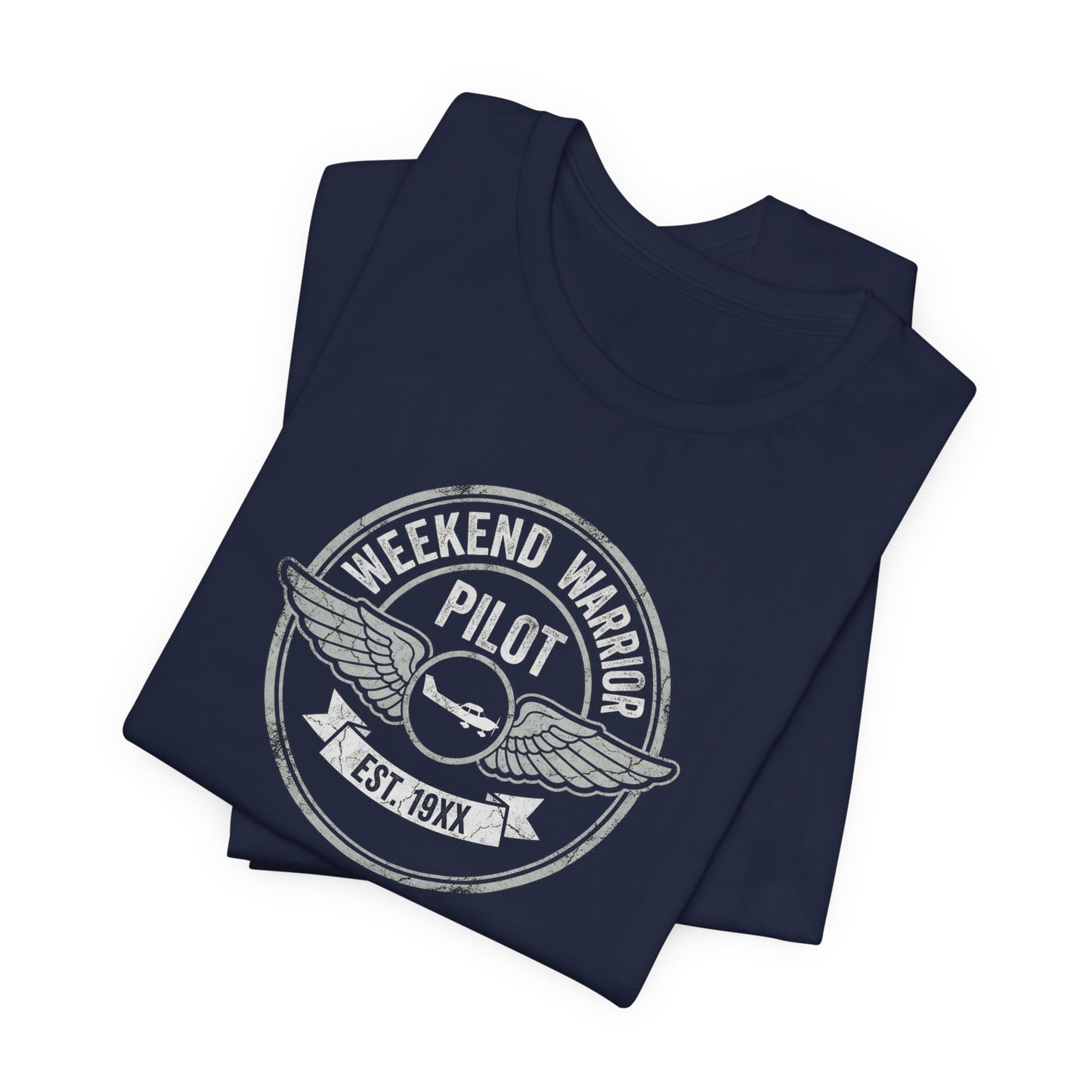 Weekend Warrior Pilot - Aviation Graphic Tee for GA Pilots