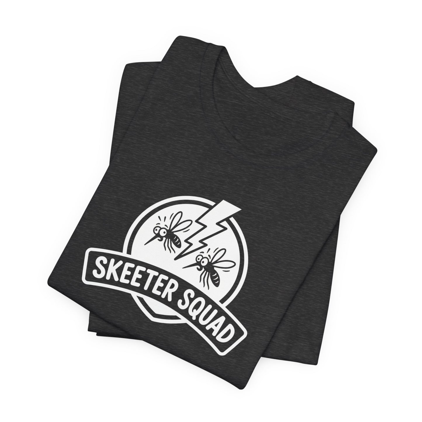 Skeeter Squad - Funny Mosquito Killer Crew Graphic Tee