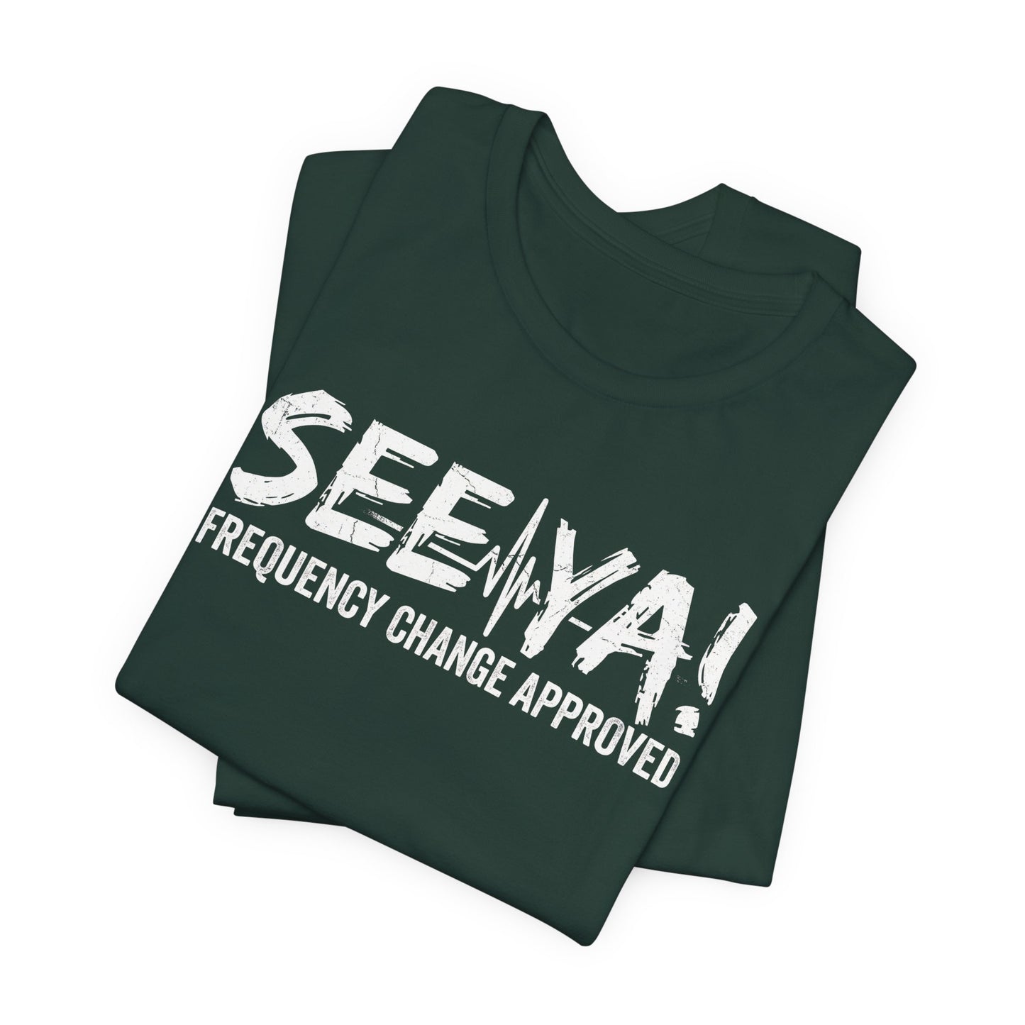 See Ya Frequency Change Approved - Funny Pilot ATC T-Shirt