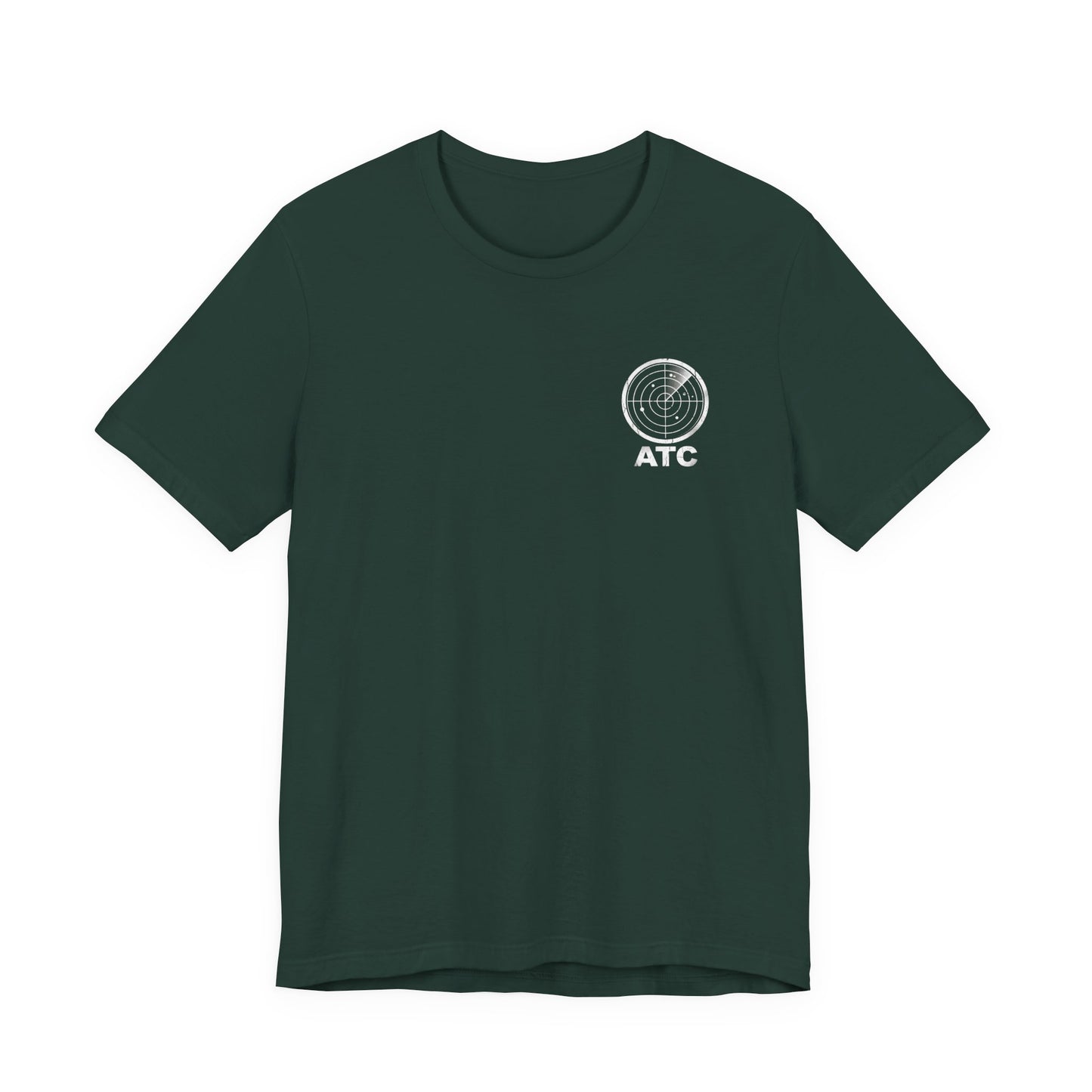 Tower Authority - Air Traffic Controller Front & Back Graphic Tee