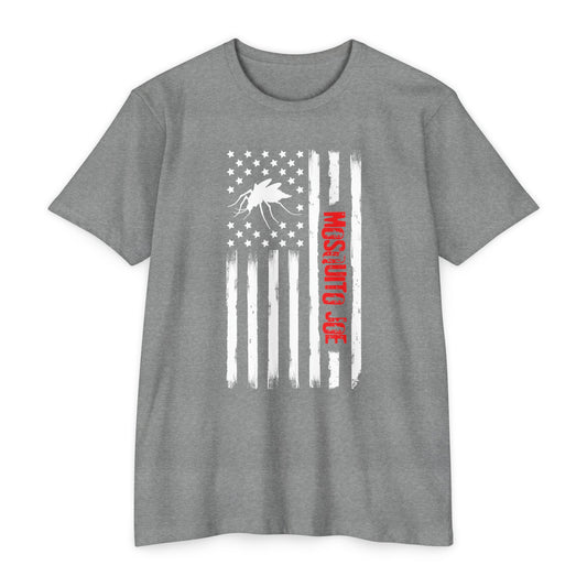 Mosquito Control T-shirt - American Flag Design