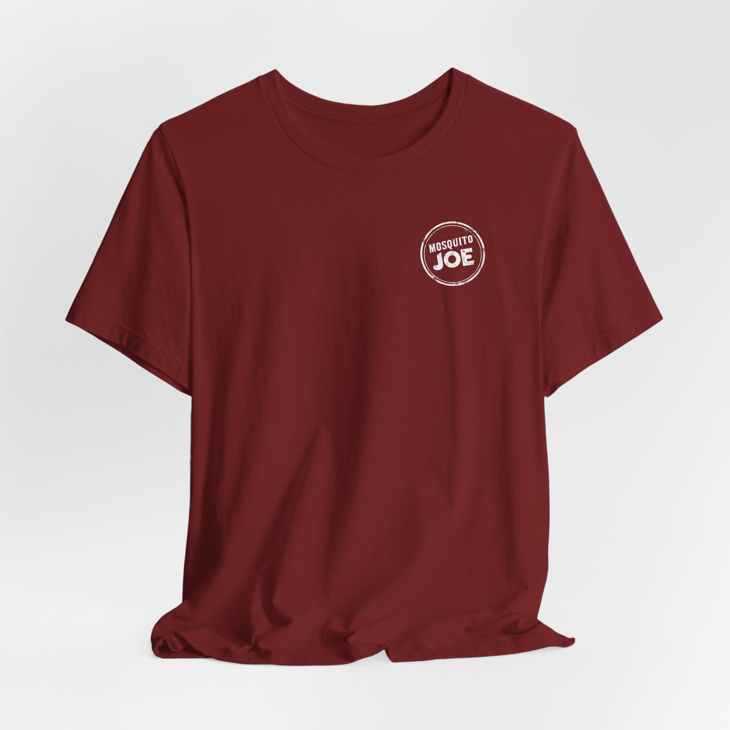 Mosquito Joe Distressed Logo - Front & Back Crew T-Shirt
