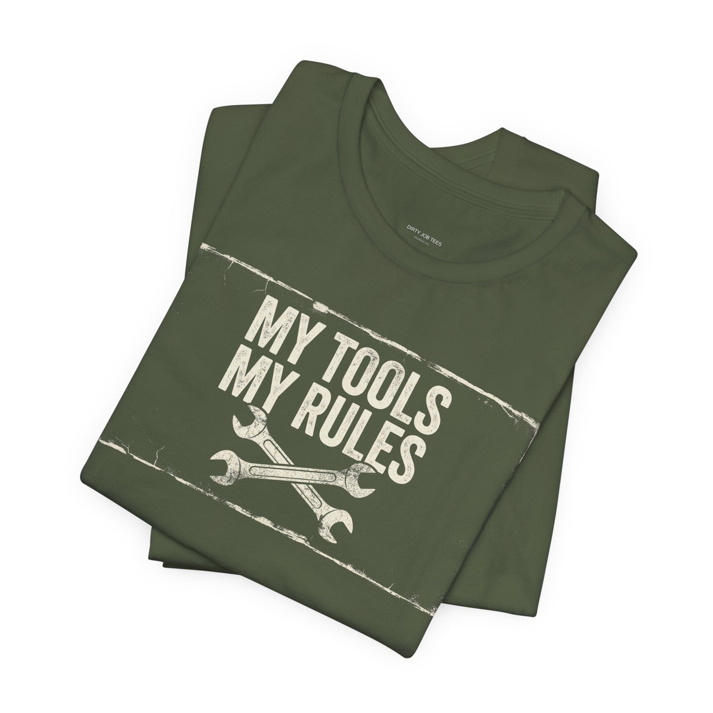 My Tools My Rules - Funny Mechanic Graphic Tee