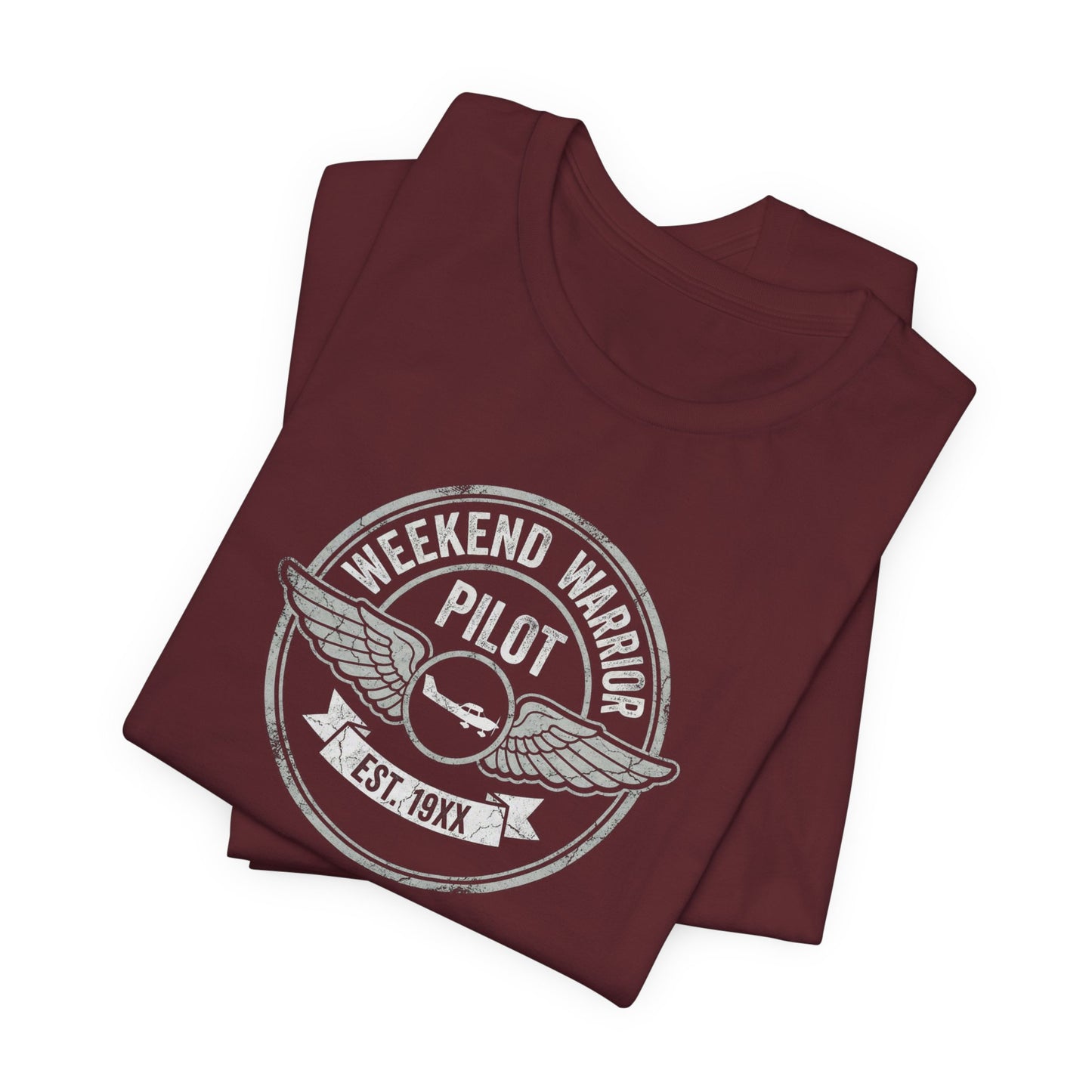 Weekend Warrior Pilot - Aviation Graphic Tee for GA Pilots
