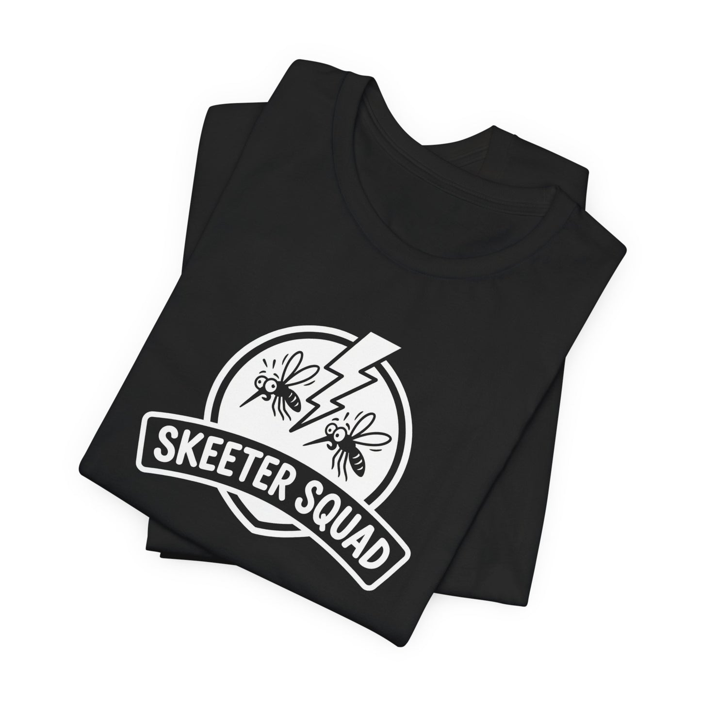 Skeeter Squad - Funny Mosquito Killer Crew Graphic Tee