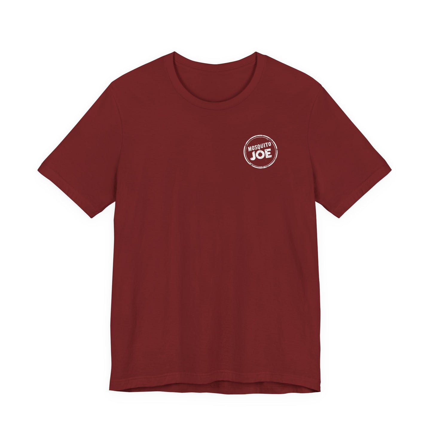 Mosquito Joe Distressed Logo - Front & Back Crew T-Shirt