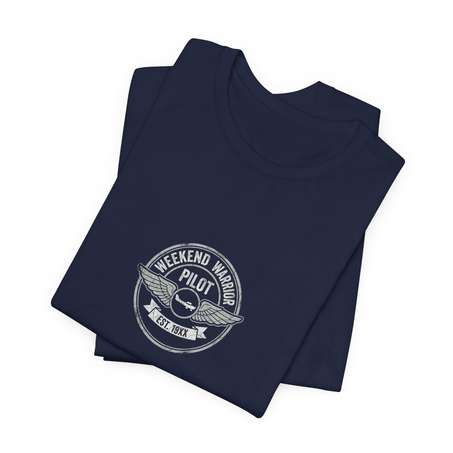 Weekend Warrior Pilot - Aviation Graphic Tee for GA Pilots