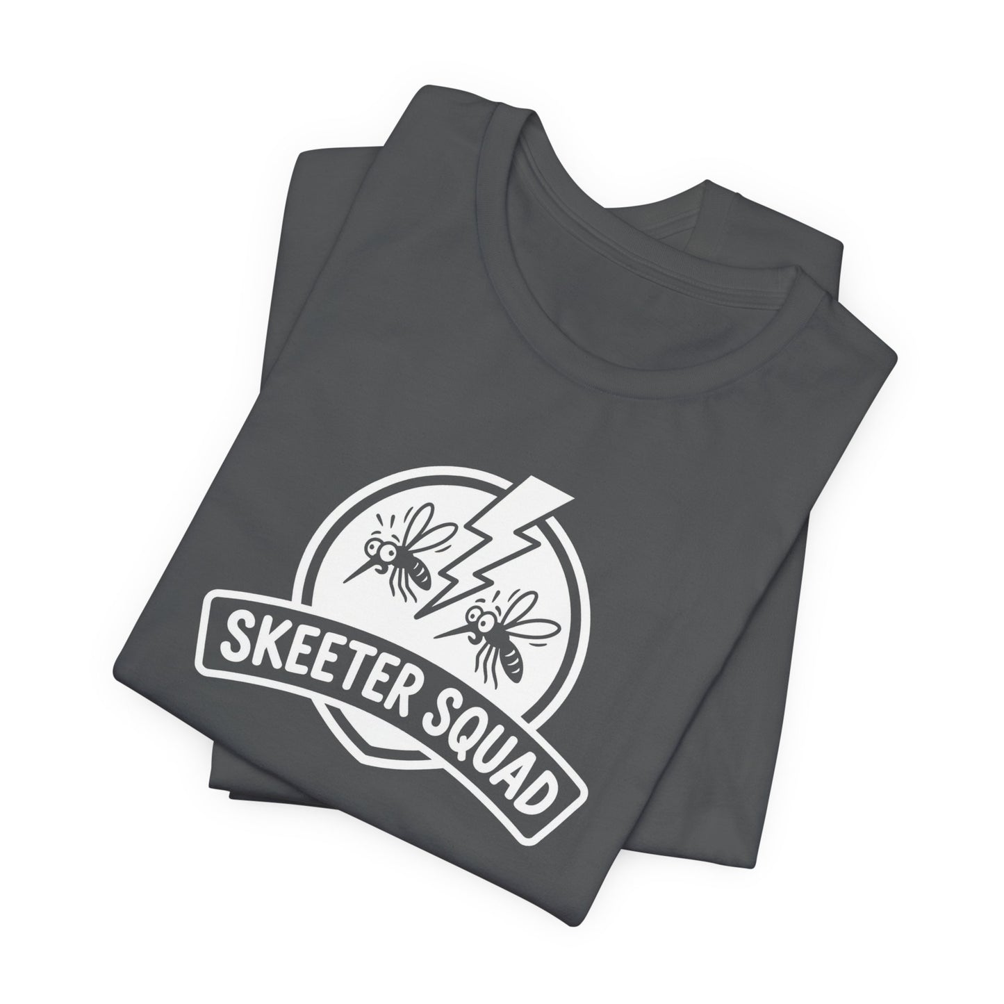 Skeeter Squad - Funny Mosquito Killer Crew Graphic Tee