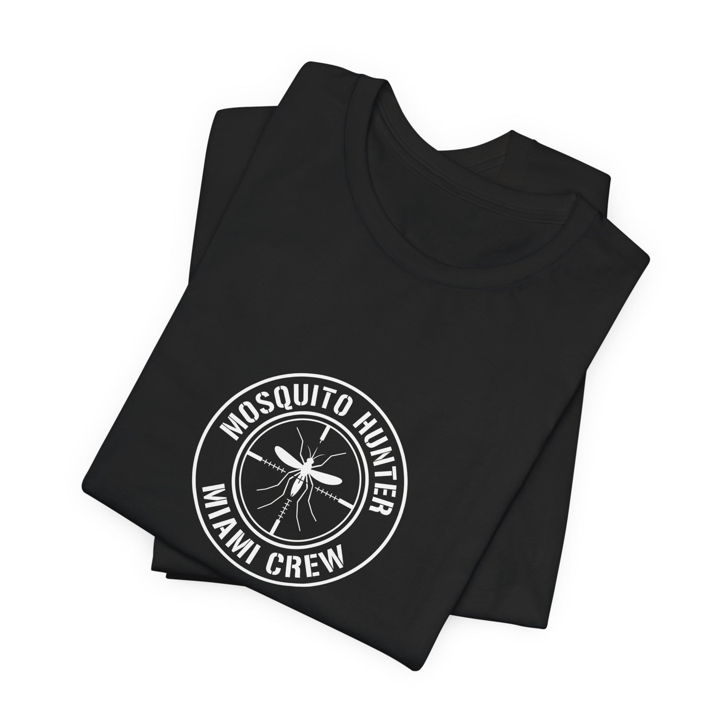 Mosquito Hunter Miami Crew - Funny Pest Control Graphic Tee