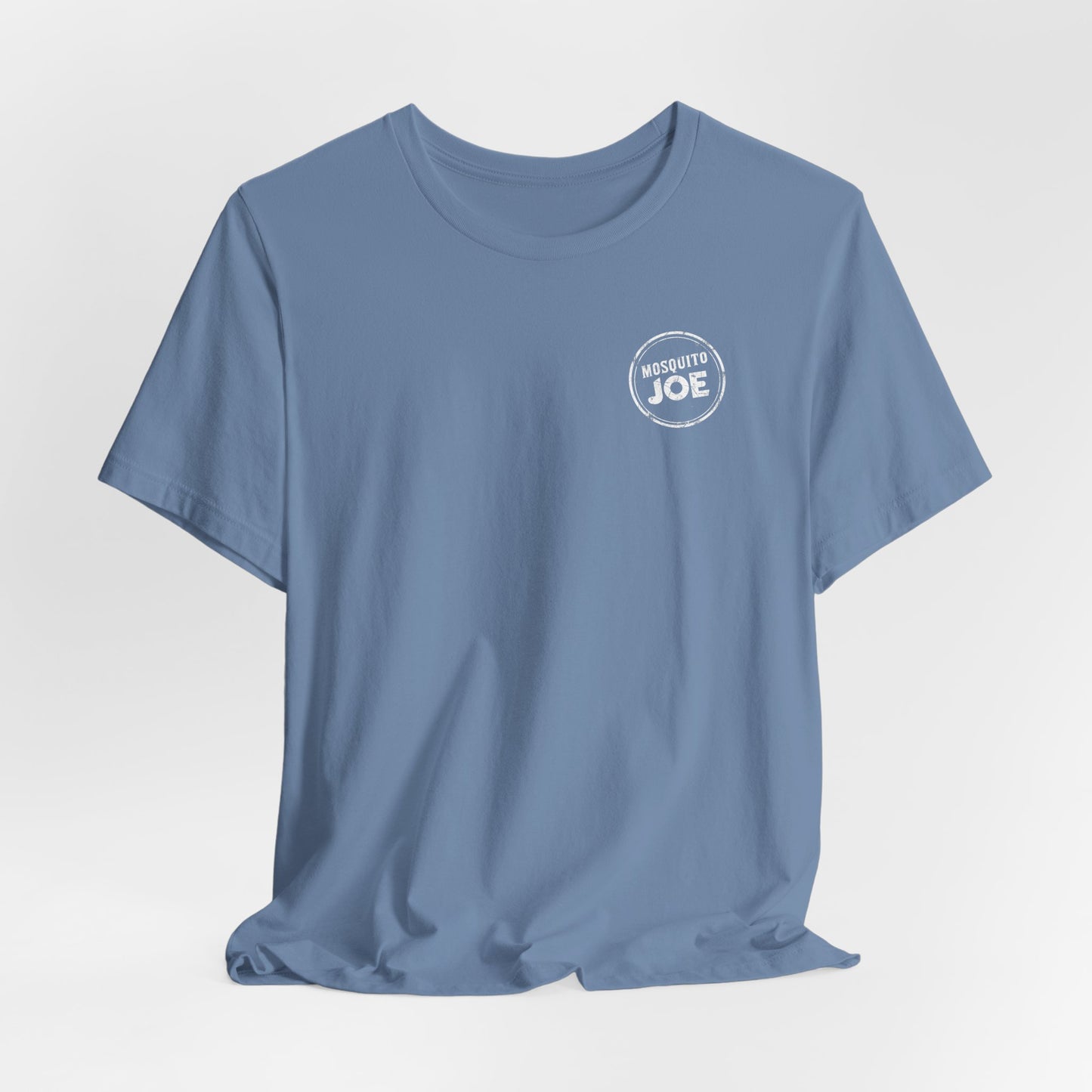 Mosquito Joe Distressed Logo - Front & Back Crew T-Shirt