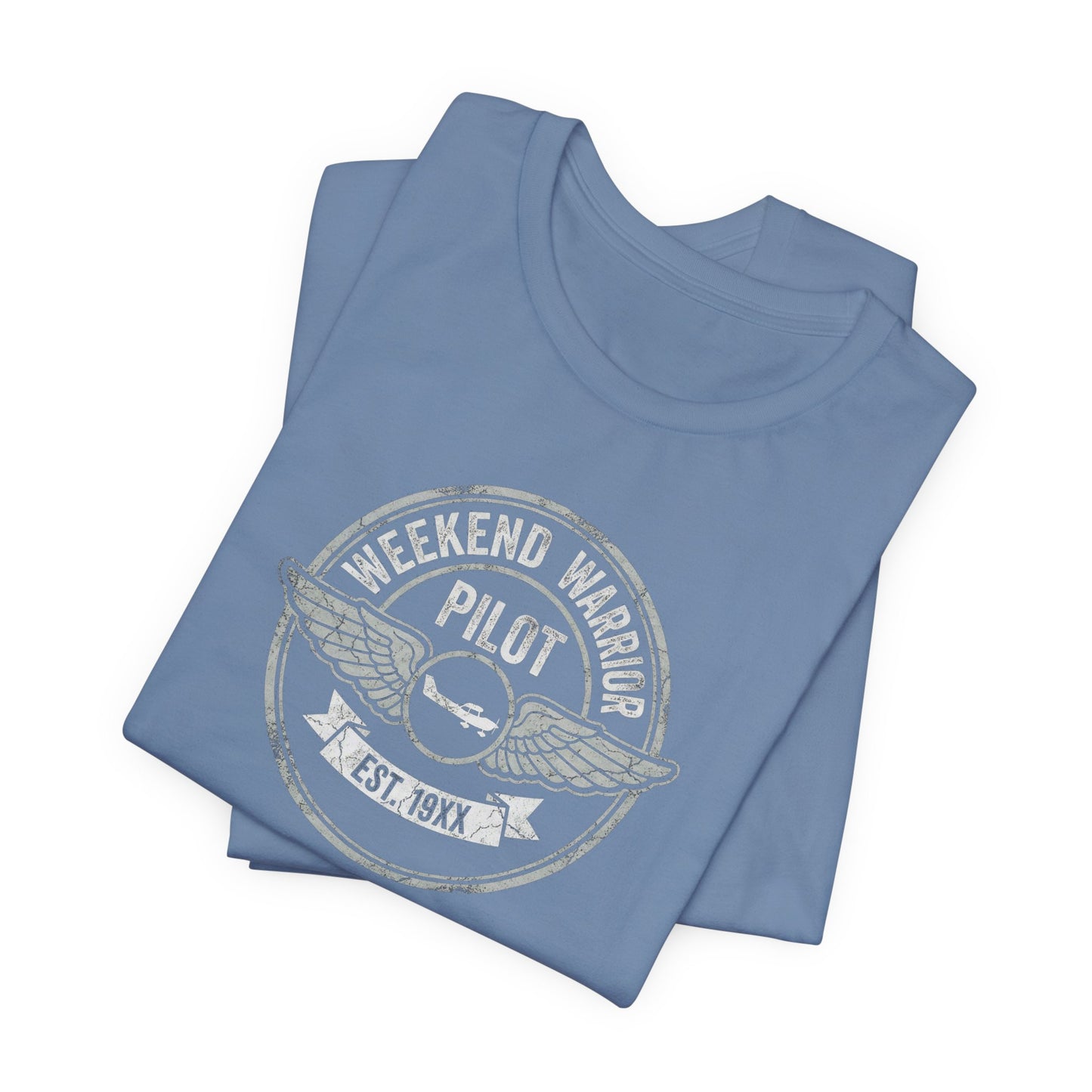 Weekend Warrior Pilot - Aviation Graphic Tee for GA Pilots