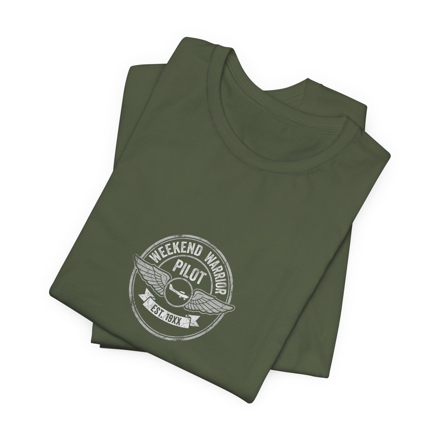 Weekend Warrior Pilot - Aviation Graphic Tee for GA Pilots