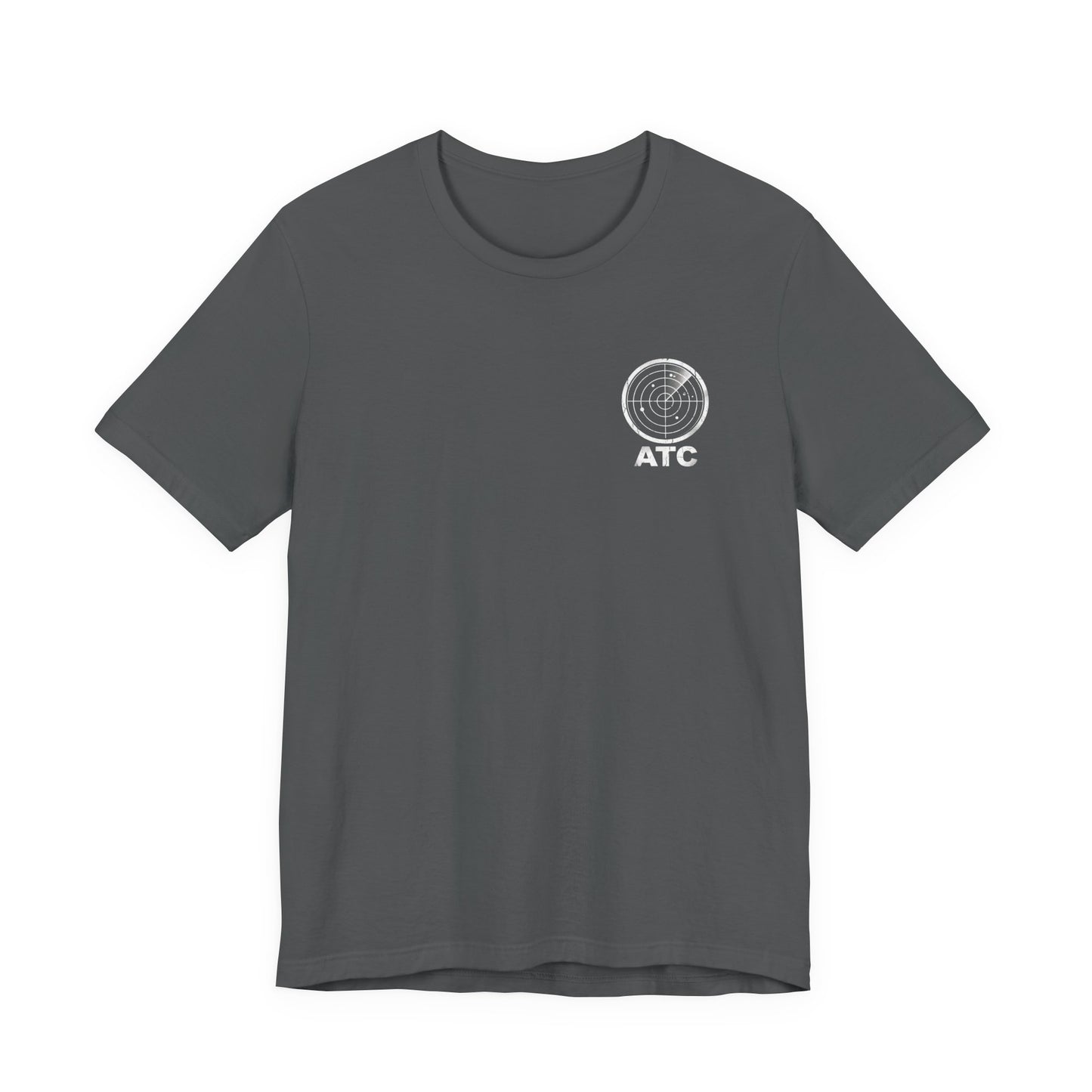 Tower Authority - Air Traffic Controller Front & Back Graphic Tee