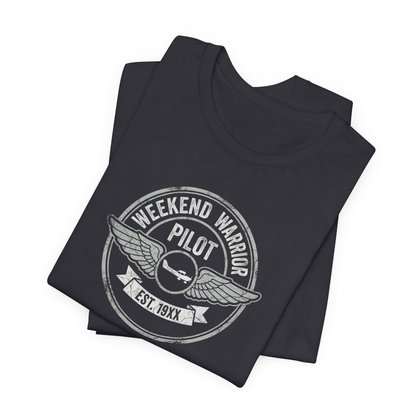 Weekend Warrior Pilot - Aviation Graphic Tee for GA Pilots