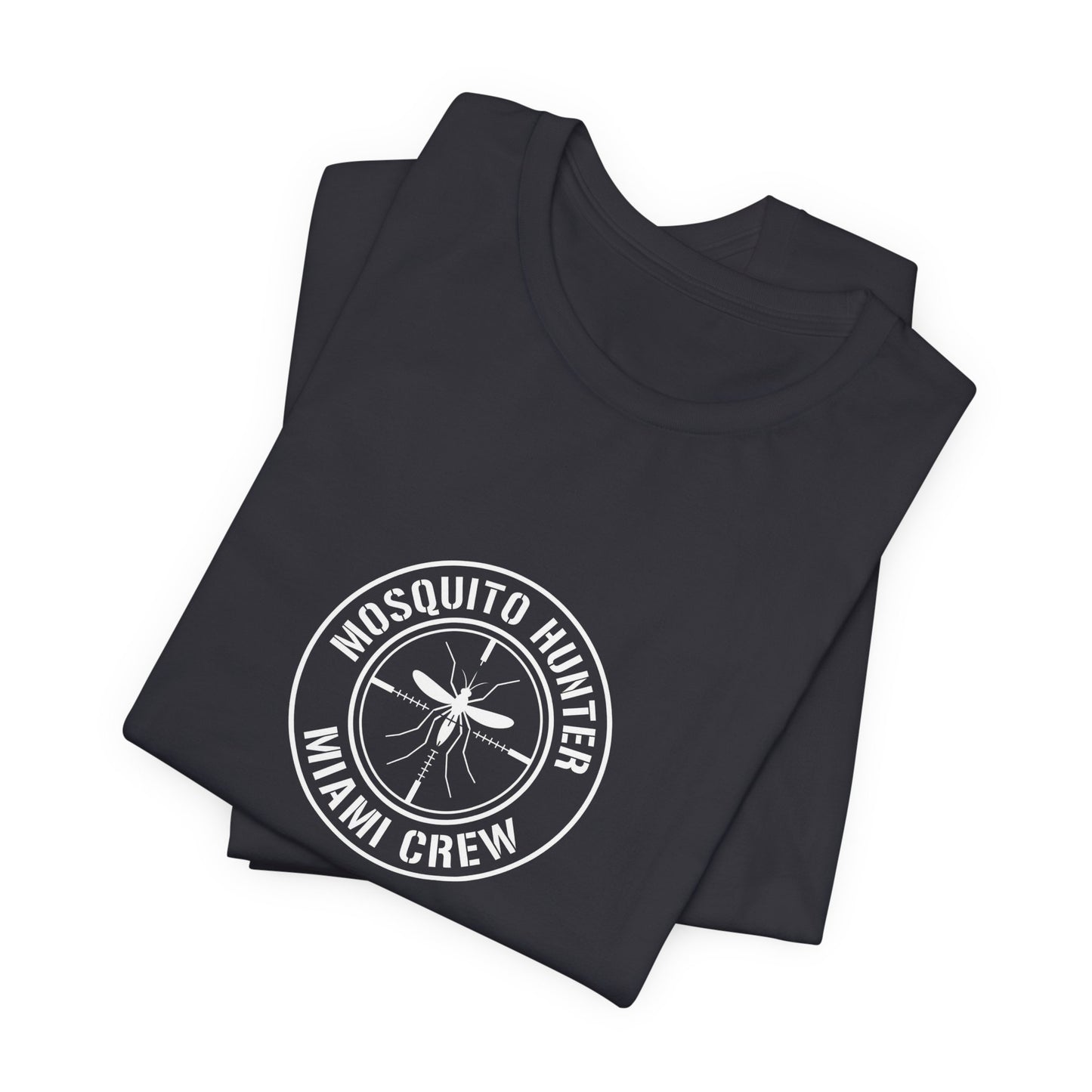 Mosquito Hunter Miami Crew - Funny Pest Control Graphic Tee