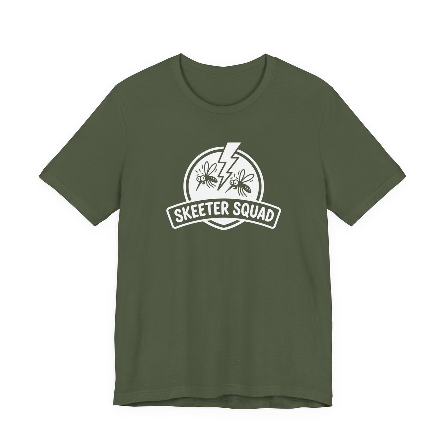 Skeeter Squad - Funny Mosquito Killer Crew Graphic Tee