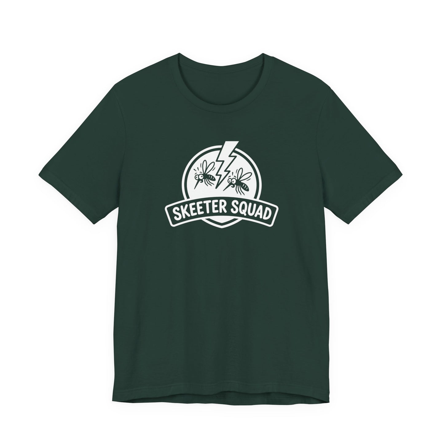 Skeeter Squad - Funny Mosquito Killer Crew Graphic Tee