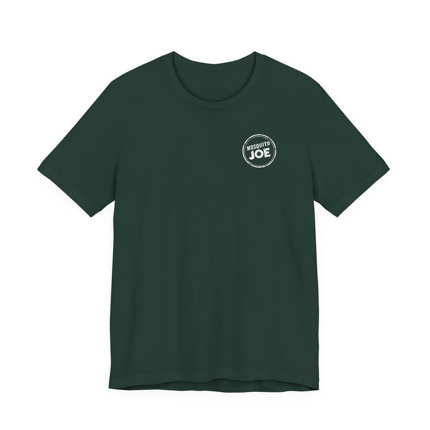 Mosquito Joe Distressed Logo - Front & Back Crew T-Shirt