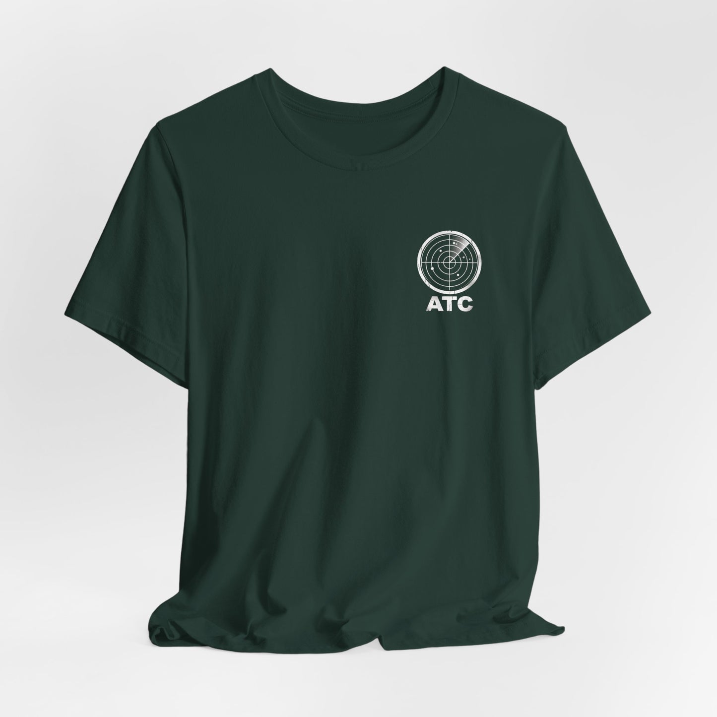 Tower Authority - Air Traffic Controller Front & Back Graphic Tee