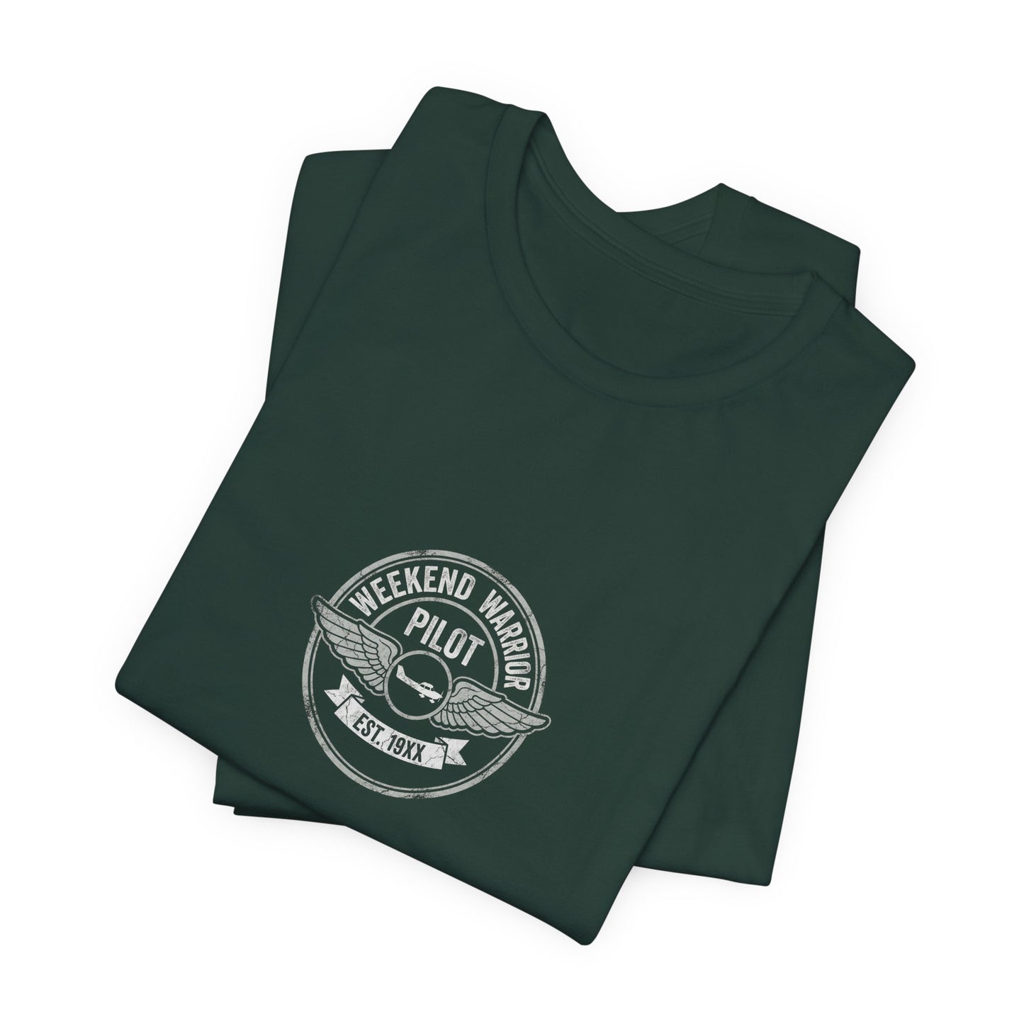 Weekend Warrior Pilot - Aviation Graphic Tee for GA Pilots