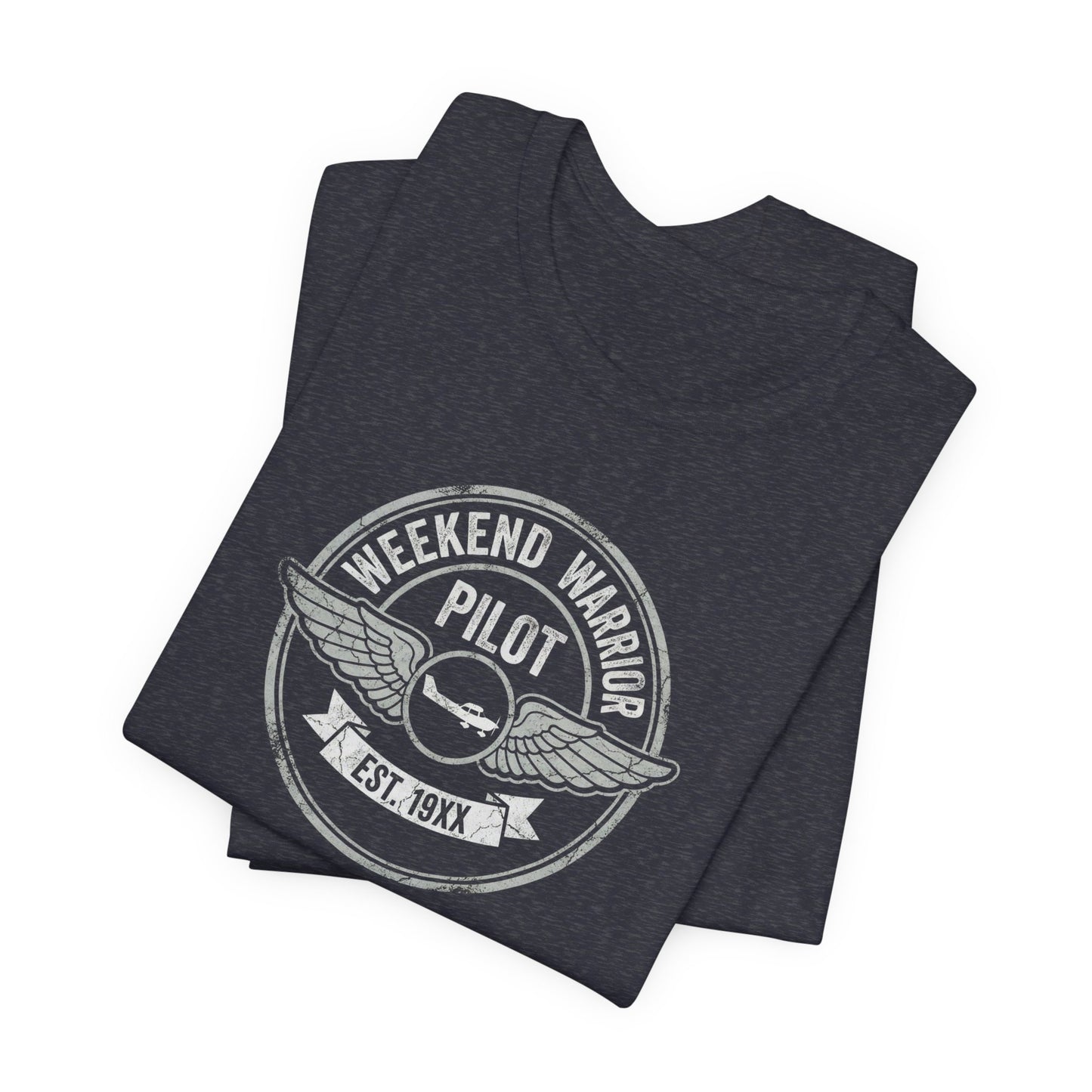 Weekend Warrior Pilot - Aviation Graphic Tee for GA Pilots