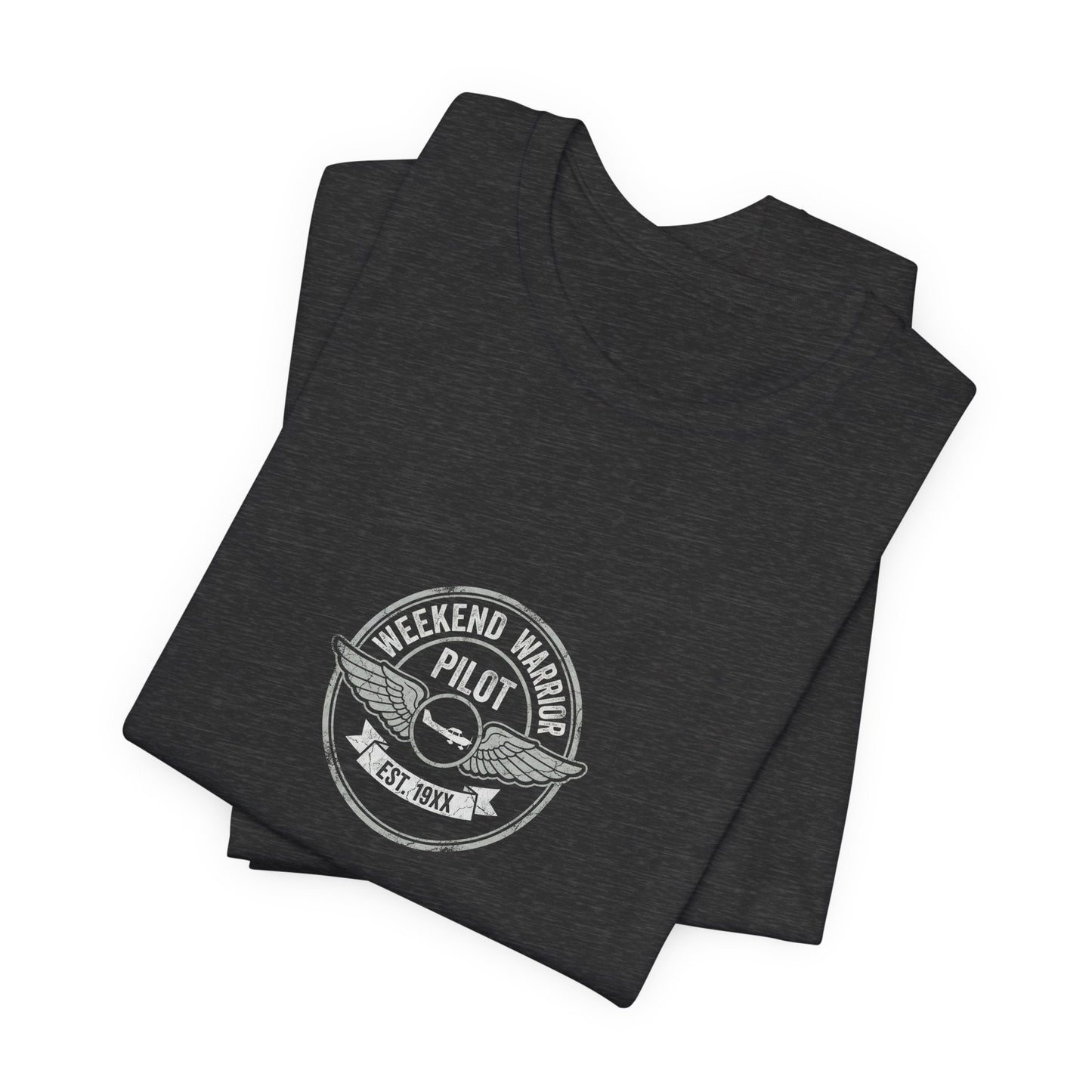 Weekend Warrior Pilot - Aviation Graphic Tee for GA Pilots