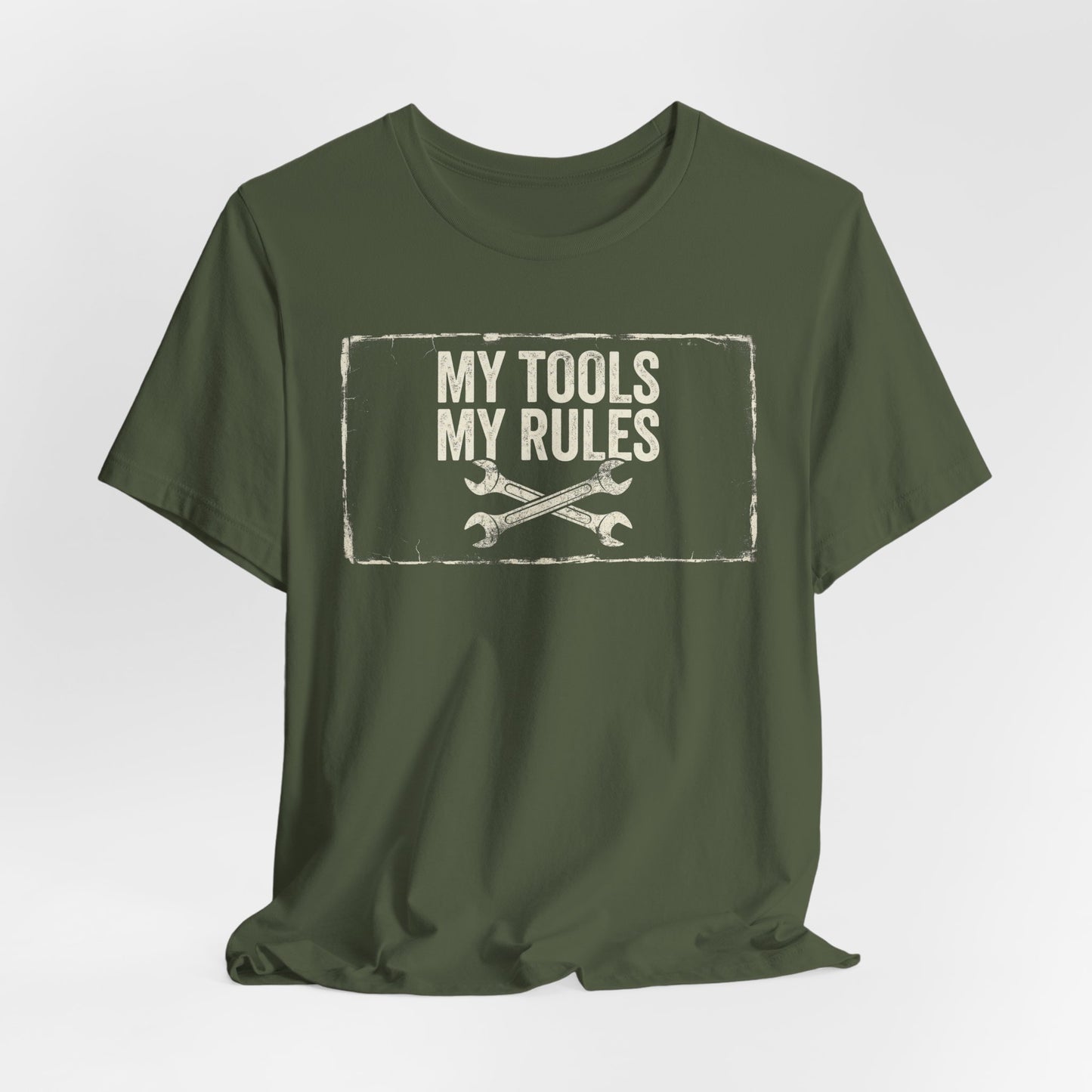 My Tools My Rules - Funny Mechanic Graphic Tee