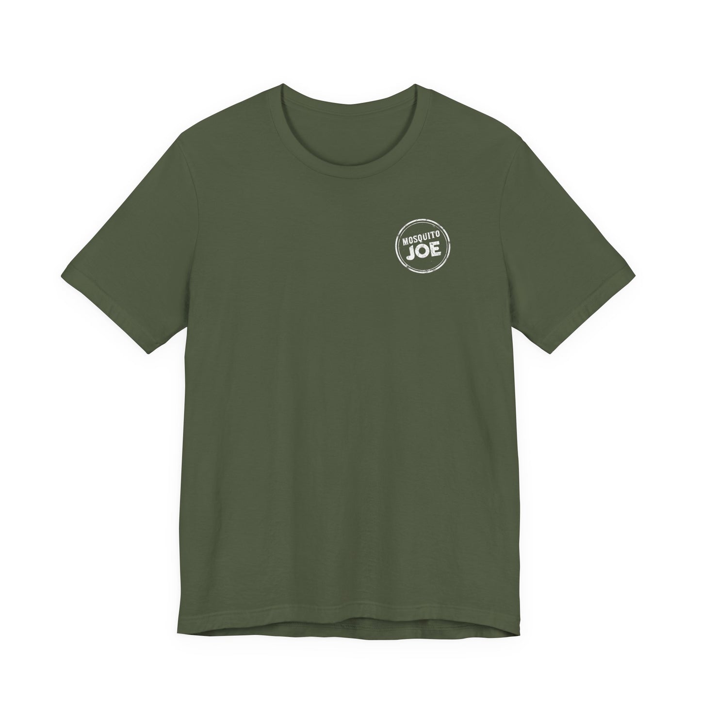 Mosquito Joe Distressed Logo - Front & Back Crew T-Shirt