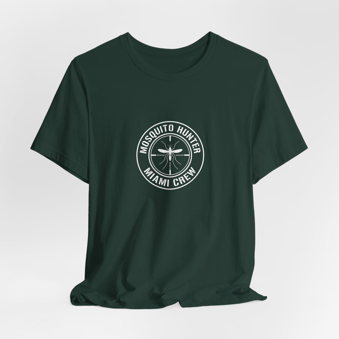 Mosquito Hunter Miami Crew - Funny Pest Control Graphic Tee
