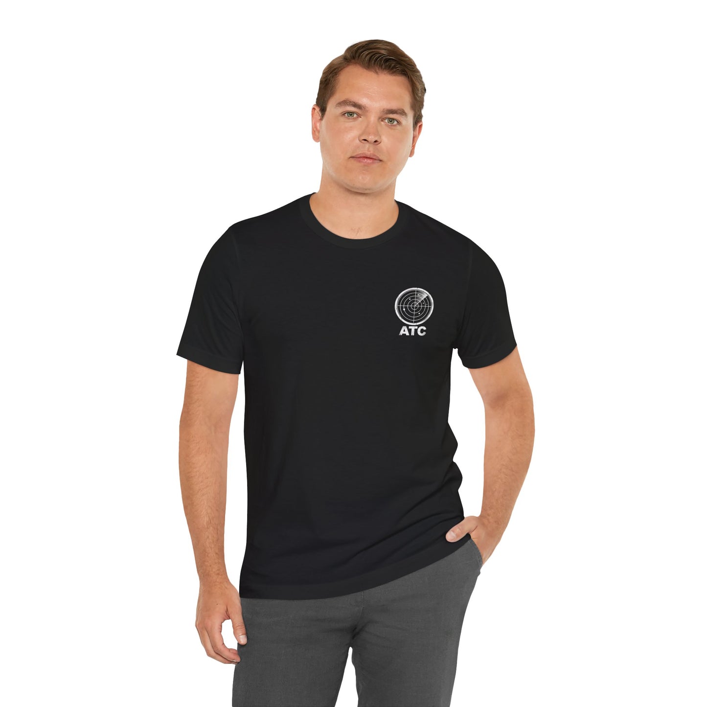 Tower Authority - Air Traffic Controller Front & Back Graphic Tee