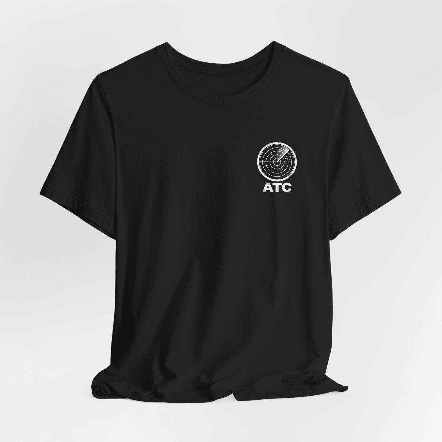 Tower Authority - Air Traffic Controller Front & Back Graphic Tee